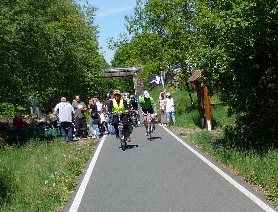 Tour trasą RTF na Leverkusen - Vatertag / Männertag - męskie wędrówki