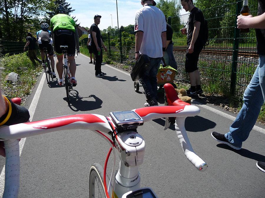 Tour trasą RTF na Leverkusen - Vatertag / Männertagswanderungen
