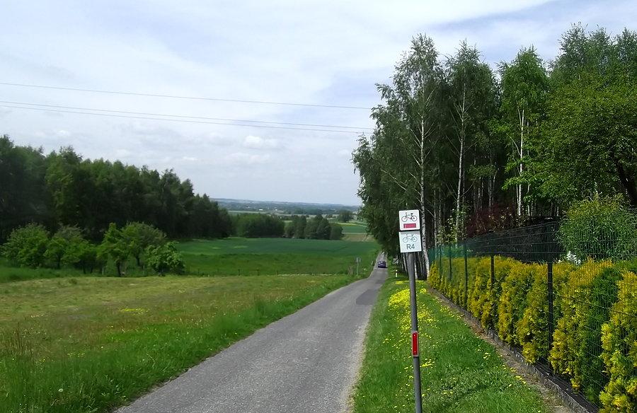 Droga w kierunku Uchylska