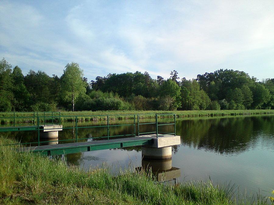 Stobrawski Staw (reszta zalana słońcem)
