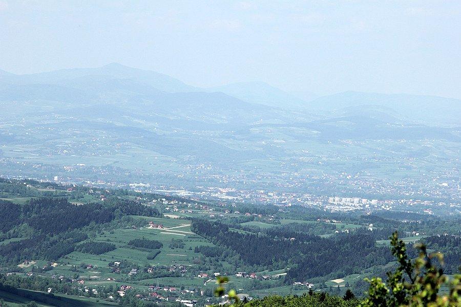 Widok z wieży #6 - Nowy sącz