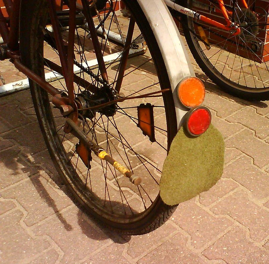 Domorosły chlapacz rowerowy