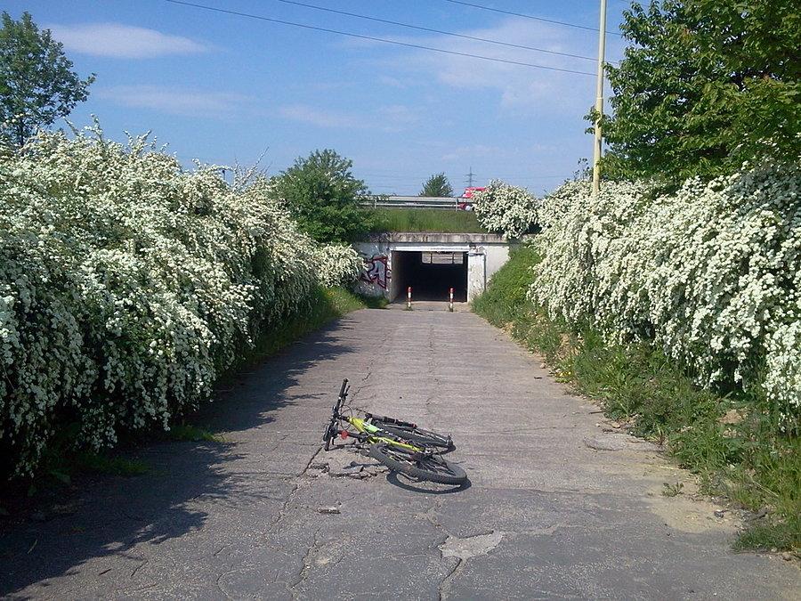 Przejazd pod dwupasmówką