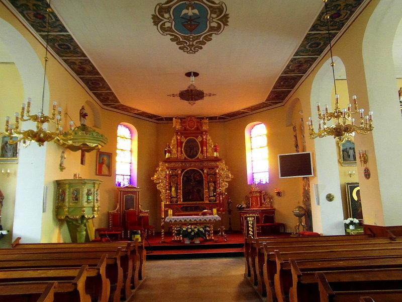 Wnętrze kościoła