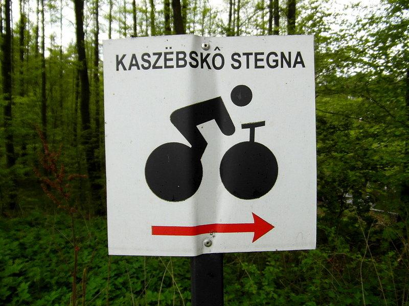 Kaszubska Stegna- szlak