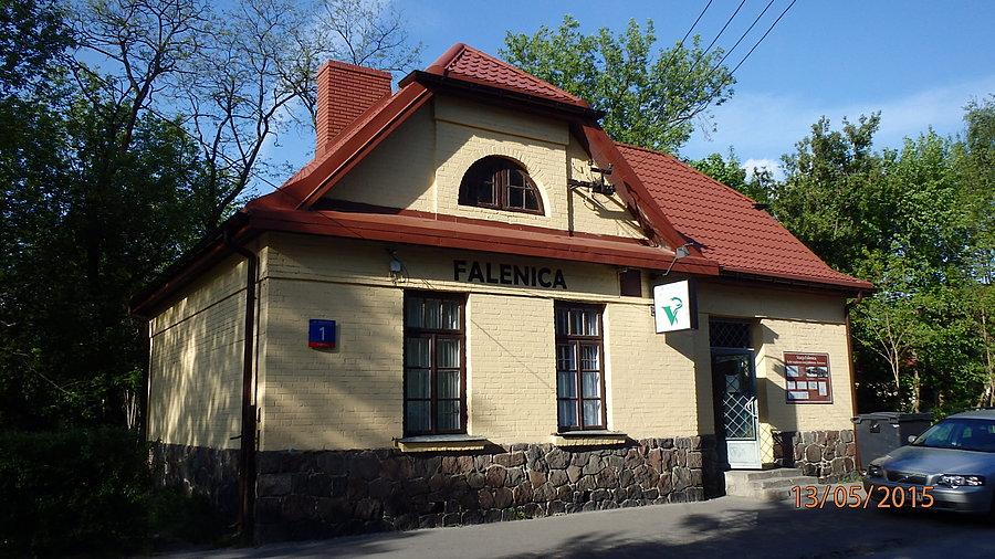 Falenica. Dawna stacja wąskotorowki