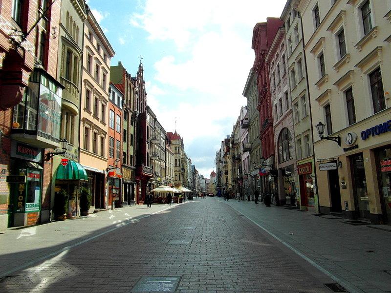 Toruń o poranku