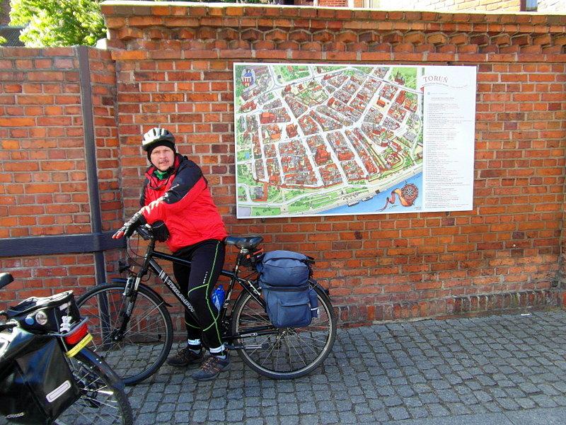 Plan miasta- Toruń