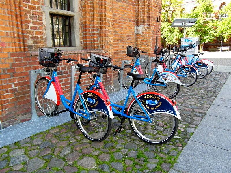 Miejska wypożyczalnia rowerów- Toruń