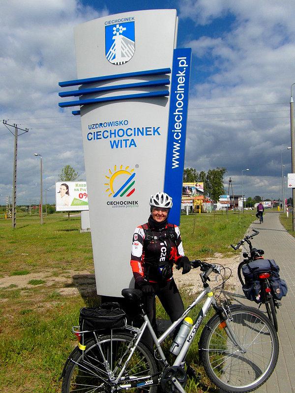 Ciechocinek wita