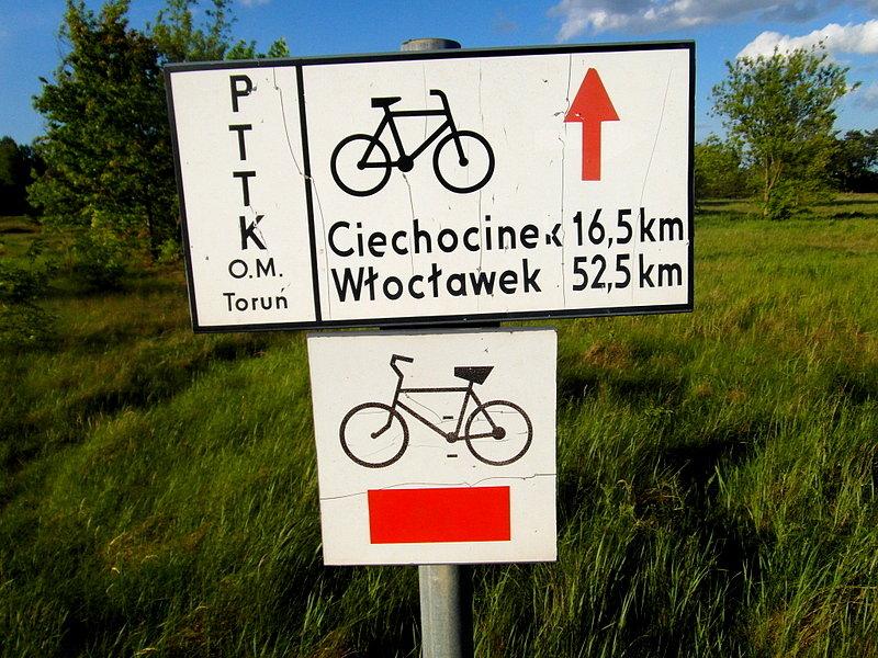 Szlak czerwony -Toruń - Włocławek