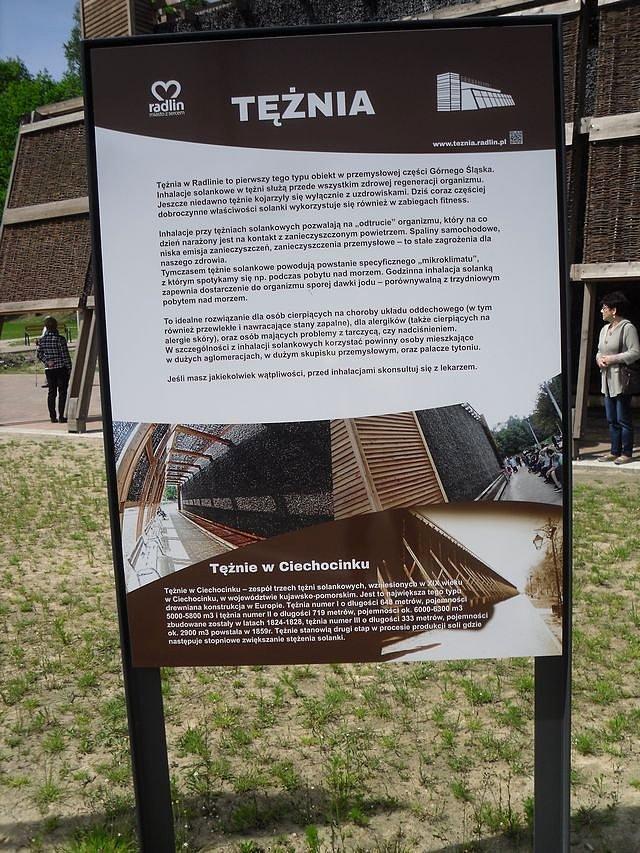 Tężnia Radlin - informacje na temat obiektu
