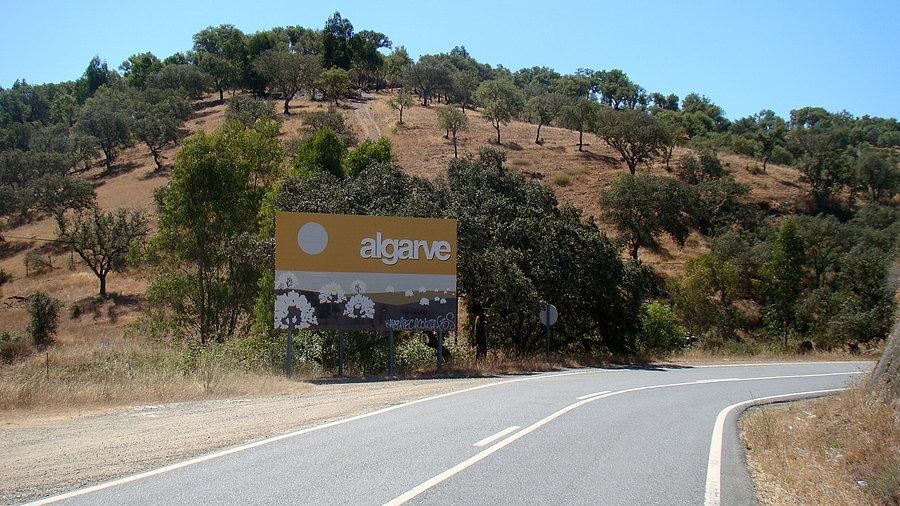 Wjeżdżam do Algarve