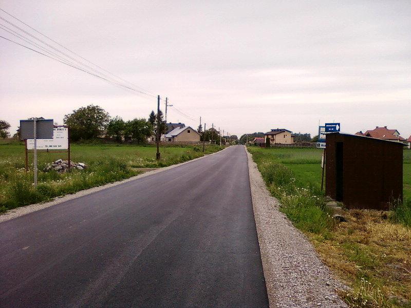 Naprawiona droga w Michałówku