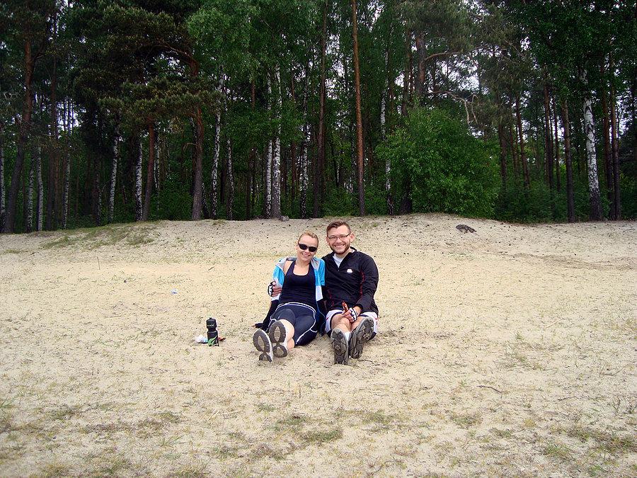 I my na plaży