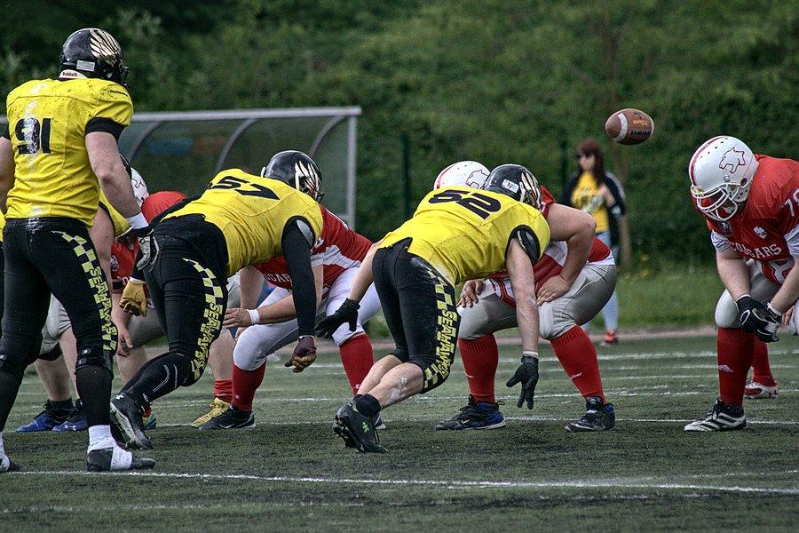 Mecz futbolu amerykańskiego