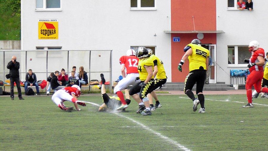 Mecz futbolu amerykańskiego