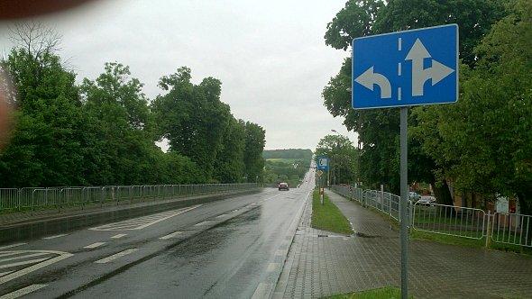 Mokre asfalty w Łopienniku