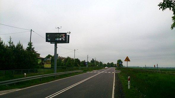 Droga nr 74 w Miączynie