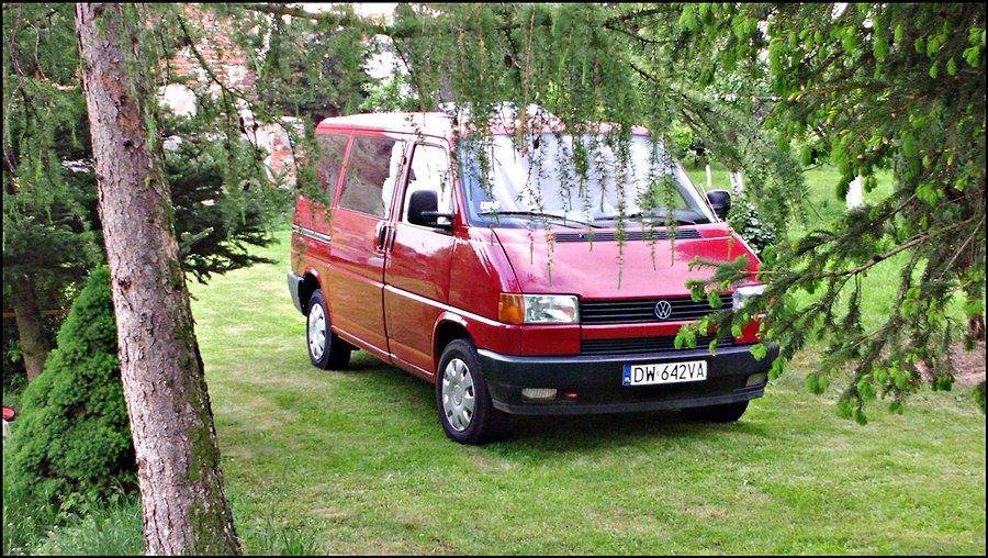 Vw T4 po wizycie u blacharza :)