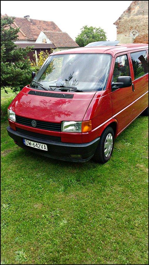 Vw T4 po wizycie u blacharza :)