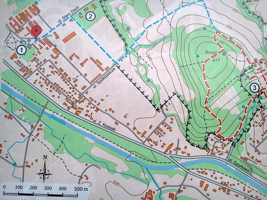 Mapa Górek