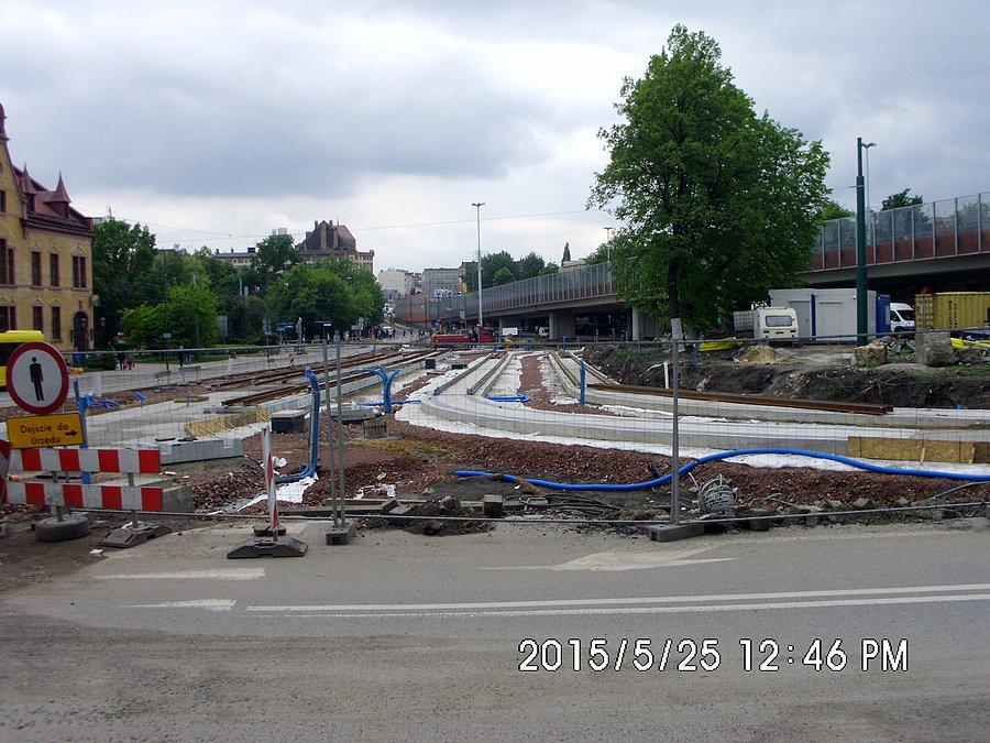 Przebudowa Rynku w Chorzowie trwa