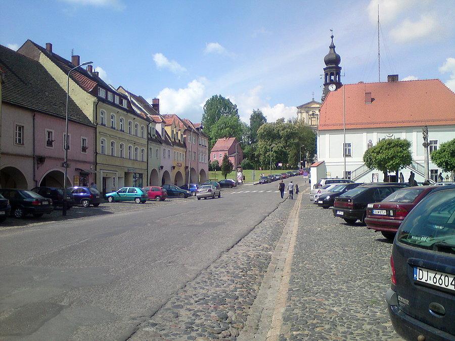 Powszechnie znany rynek w Lubomierzu