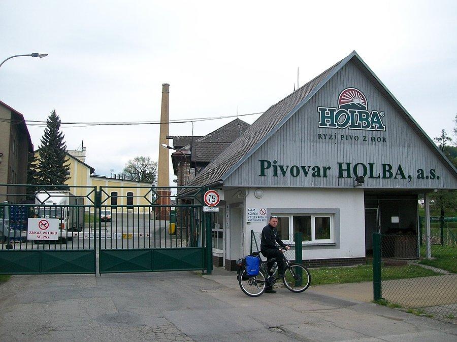 No i w końcu po 4 latach dotarłem na rowerze do pivovaru Holba