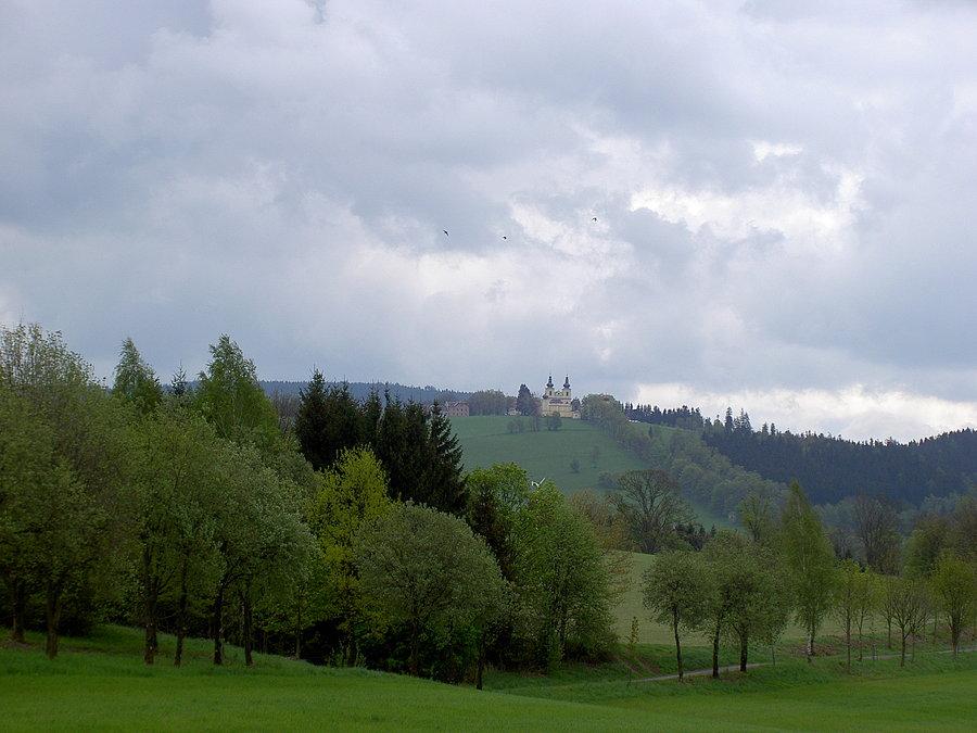 Widok na czeski Annaberg