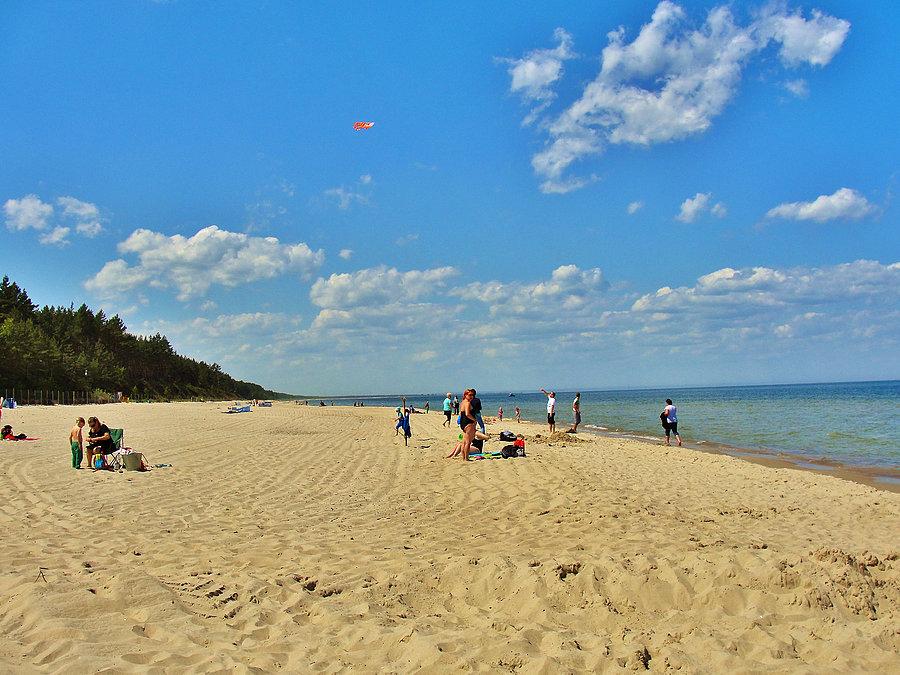Plaża w Stegnie.Pogoda Cudowna :)