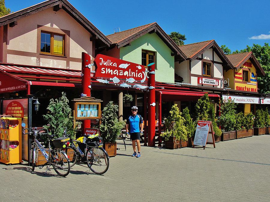 Wycieczka do Stegny. Jesteśmy na miejscu