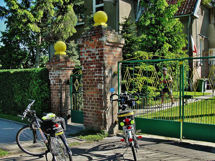 Wycieczka do Stegny. Dołączył do mnie w Koźlinach Bogdan