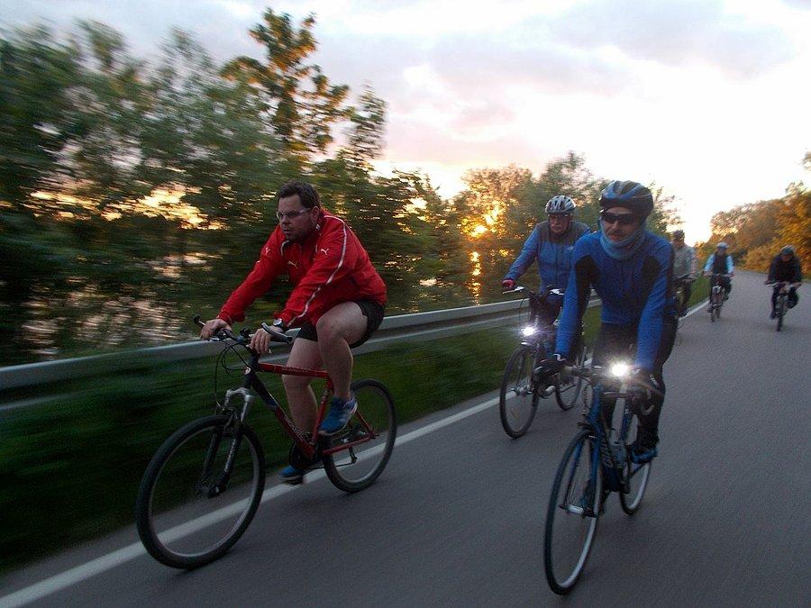 Latarkowa Środa - trasa na Kępie Rybackiej
