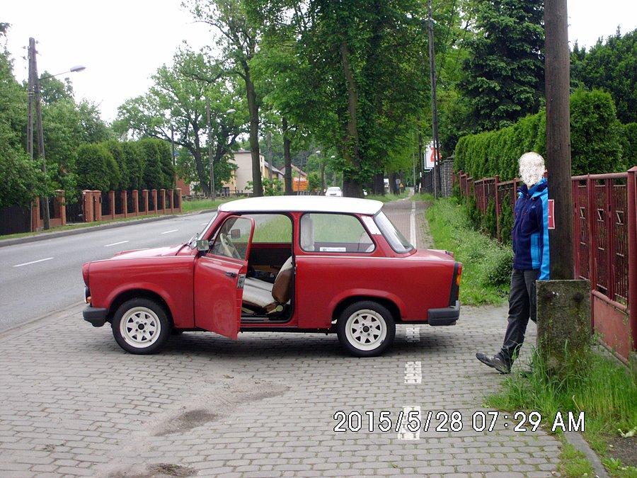 Nieco przerobiony ale zawsze Trabant