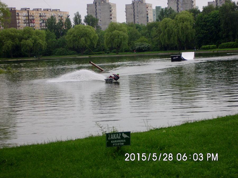 Wakeboard na Skałce w Świętochłowicach