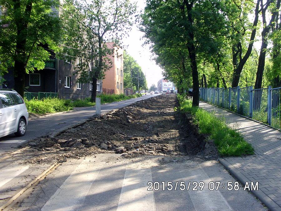 Rozpoczął się remont ulicy Wolności w Chorzowie od strony Świętochłowic