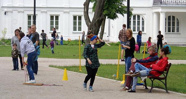 Gry i zabawy ruchowe w Parku Radziwiłła