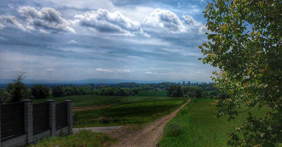 Piękny widok..., znowu widać góry