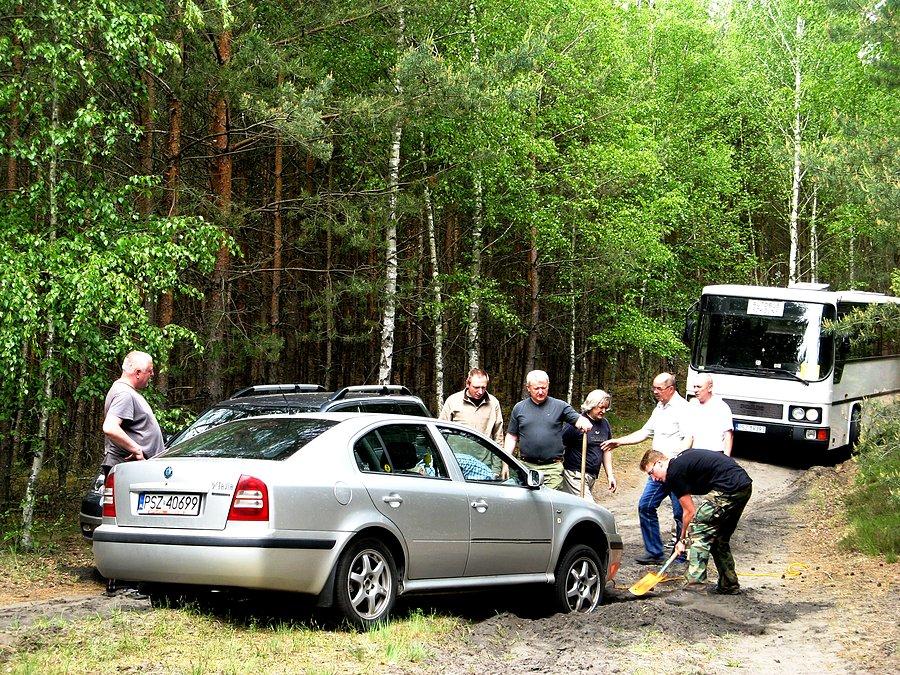 Puszcza Notecka - zmagania z piachem przed Jeleńcem