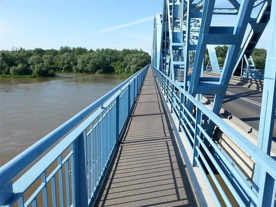 Most żelazny na Wiśle