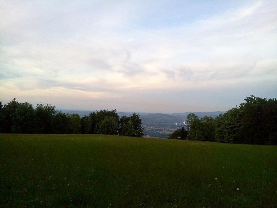 Widok z Goduli na północ