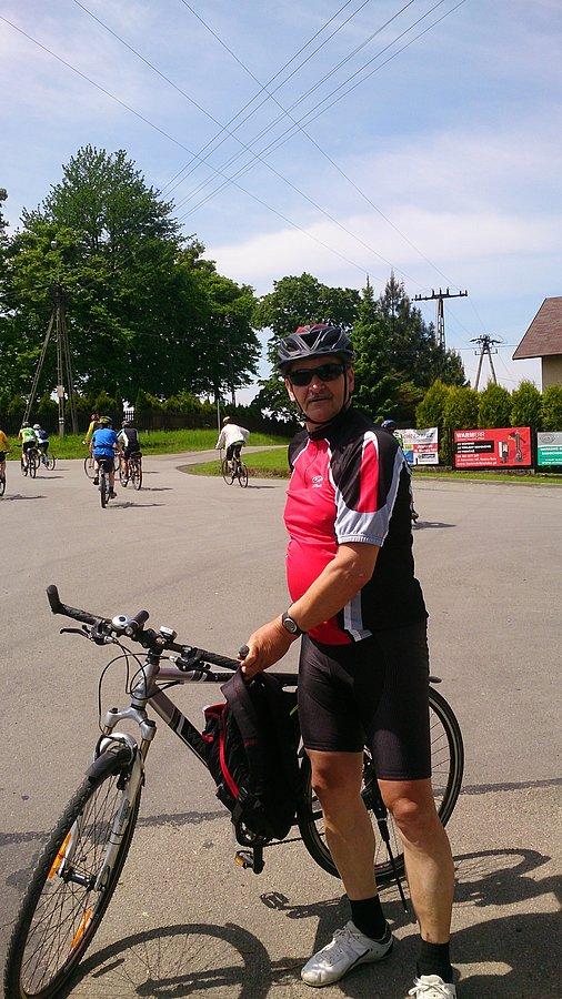 Na trasie koło Grodżca okolice Skoczowa
