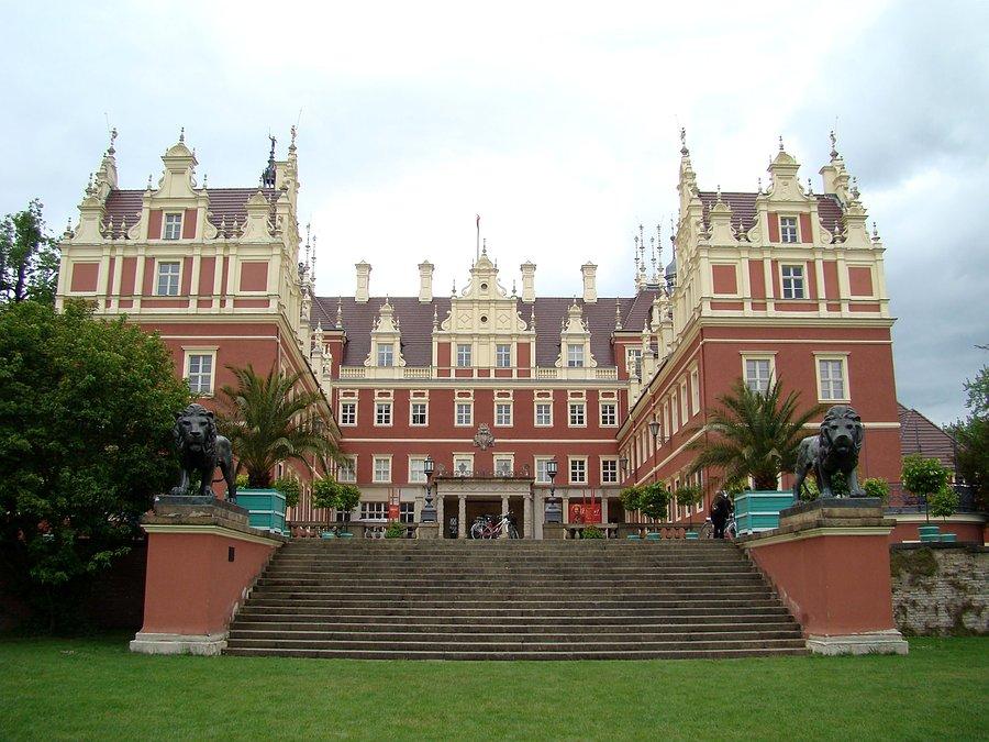 Park Mużakowski.Nowy Zamek
