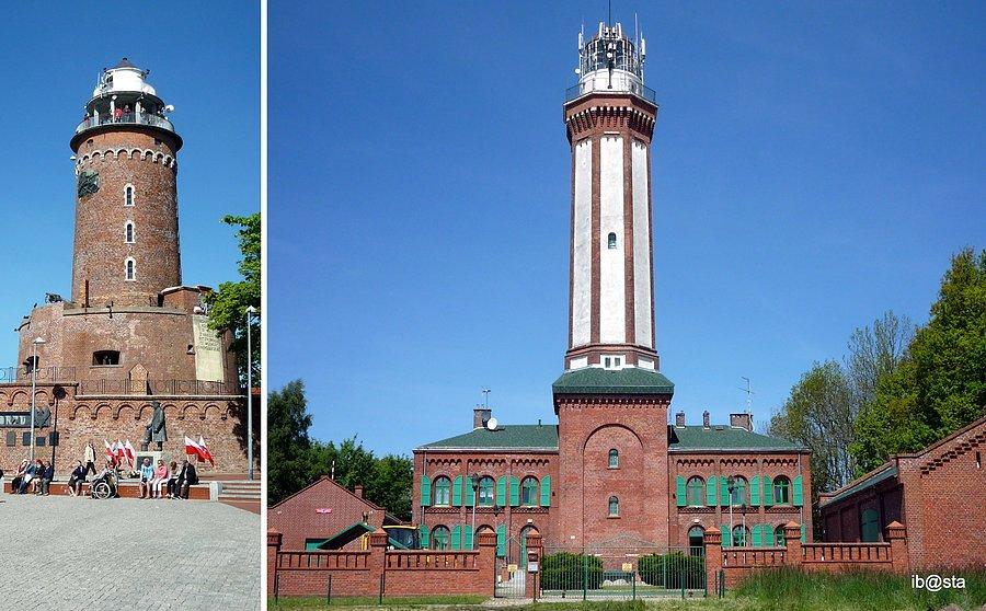Latarnie w Kołobrzegu i Niechorzu