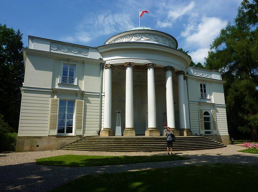 Pałac w Natolinie, widok od strony ogrodu