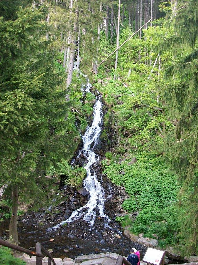 Wodospad w Karlovej Studance