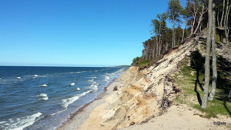 Plaża w okolicach Orzechowa