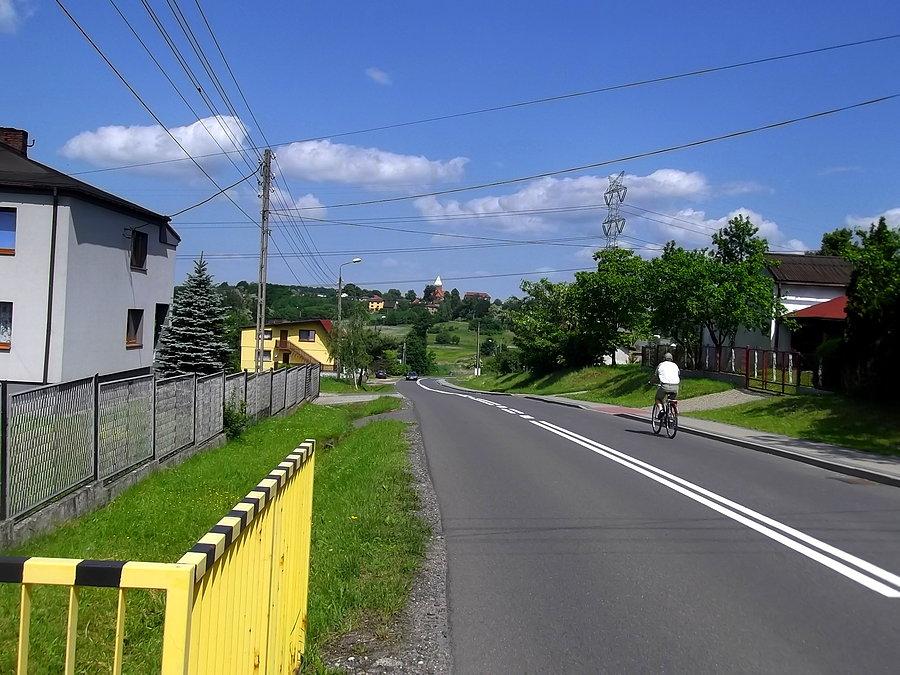 Zjazdy i podjazdy. Przede mną Lyski