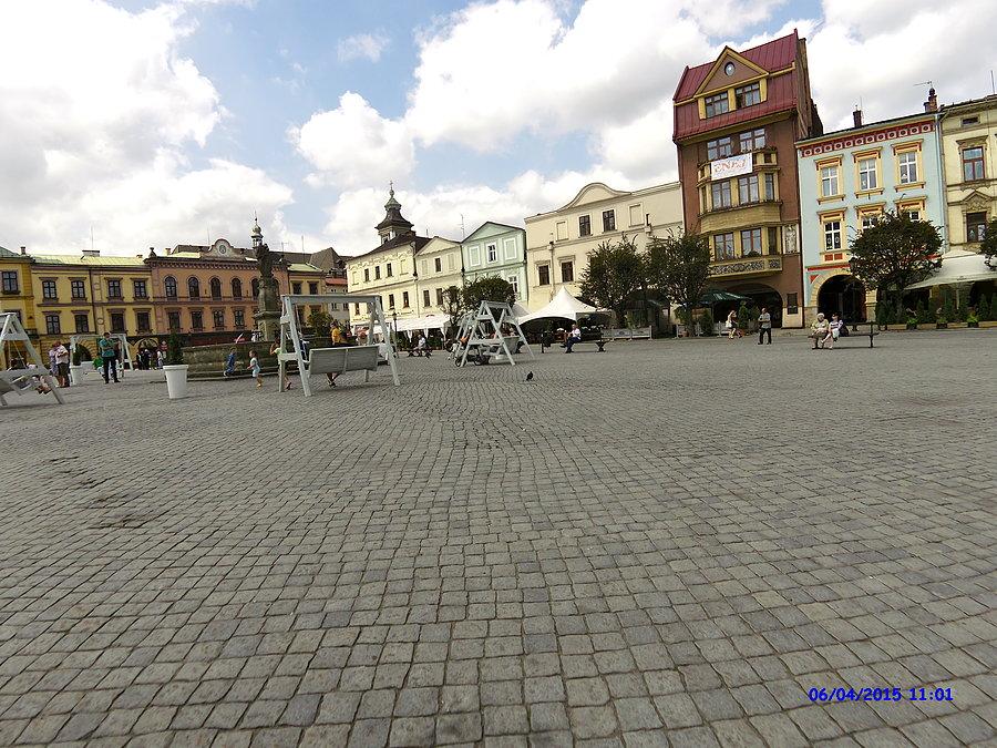 Rynek w Cieszynie - miejsce naszej zbiórki